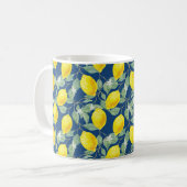 MUG FRUITS DE CITRON DANS LE BLEU CAMPAGNE (Devant gauche)
