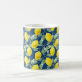 MUG FRUITS DE CITRON DANS LE BLEU CAMPAGNE (Centre)