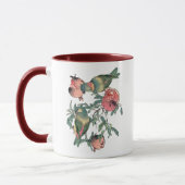 Mug Fruits de grenade et Lovebirds (Gauche)