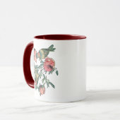 Mug Fruits de grenade et Lovebirds (Devant gauche)