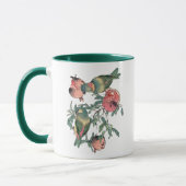 Mug Fruits de grenade et Lovebirds (Gauche)