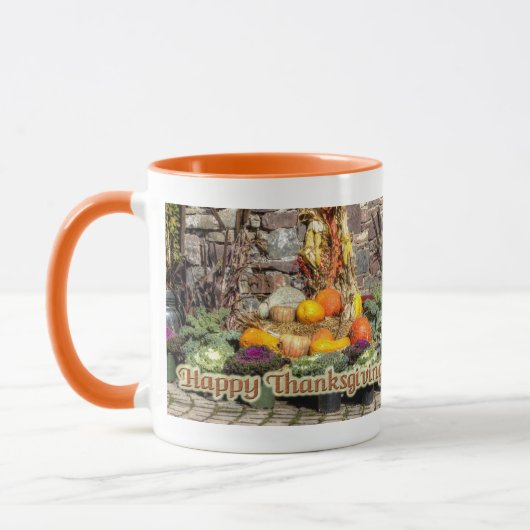 Mug Fruits De La Récolte D'Automne (Gauche)
