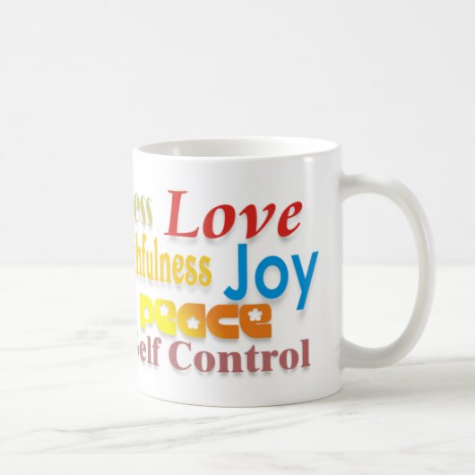 Mug Fruits de l'Esprit (Droite)