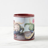 MUG FRUITS DE SAISON 4- ARTICHOKES, ROSE & FRAISES (Centre)