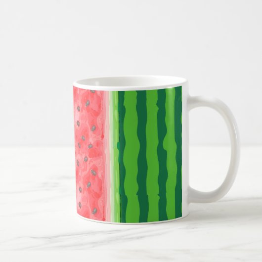 Mug Fruits d'été frais de pastèque (Droite)