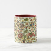 Mug Fruits et fleurs de broderie (Centre)