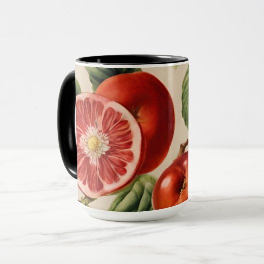 Mug Fruits et Fleurs du Luxe Jardin Italien (Devant gauche)