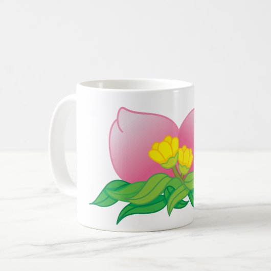 Mug Fruits Et Fleurs Orientaux (Devant gauche)