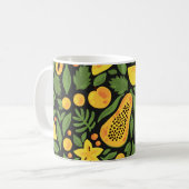 Mug Fruits exotiques : Coloré été sans joint (Devant gauche)