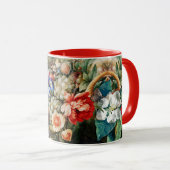 Mug FRUITS, FLEURS, RAISINS, PEACHES Flamands (Devant droit)