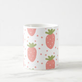 Mug Fruits fraises arrière - plan (Centre)