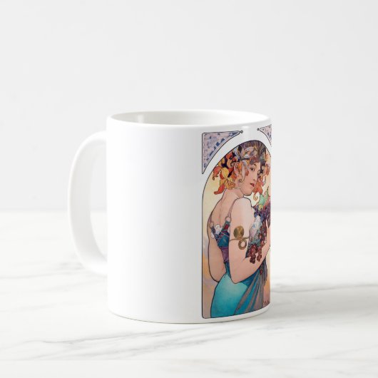 Mug Fruits, Mucha (Devant gauche)
