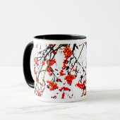 Mug Fruits rouges ou fraises (Devant gauche)