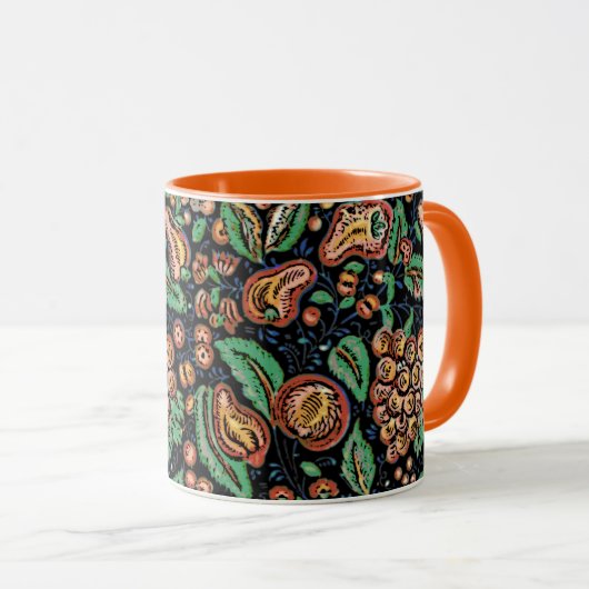 Mug Fruits rustiques et caféine florale (Devant droit)