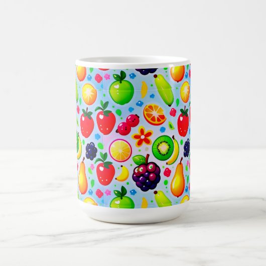 Mug Fruits Tropicaux Vibrants (Centre)