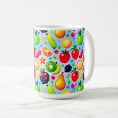 Mug Fruits Tropicaux Vibrants (Devant droit)