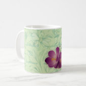 Mug Fruits verts et pourpres de fleur de l'esprit (Devant gauche)
