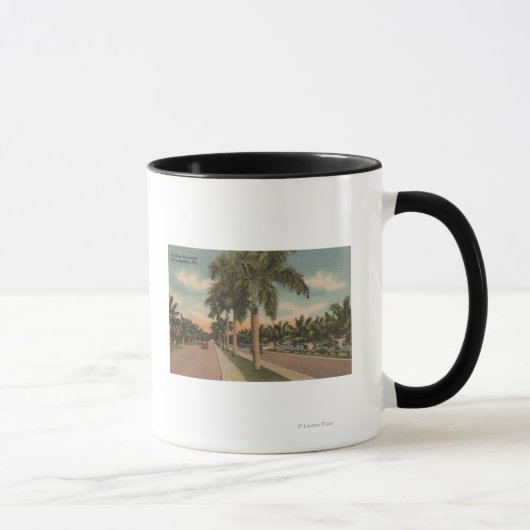 Mug Ft. Lauderdale, Floride - Vue de Las Olas (Droite)