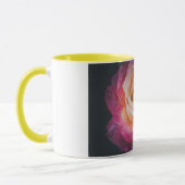 Mug Fuchsia et rose jaune (Gauche)