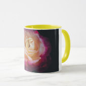 Mug Fuchsia et rose jaune (Devant droit)