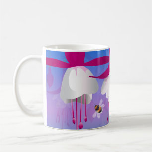 Mug Fuchsia FleursMug de café