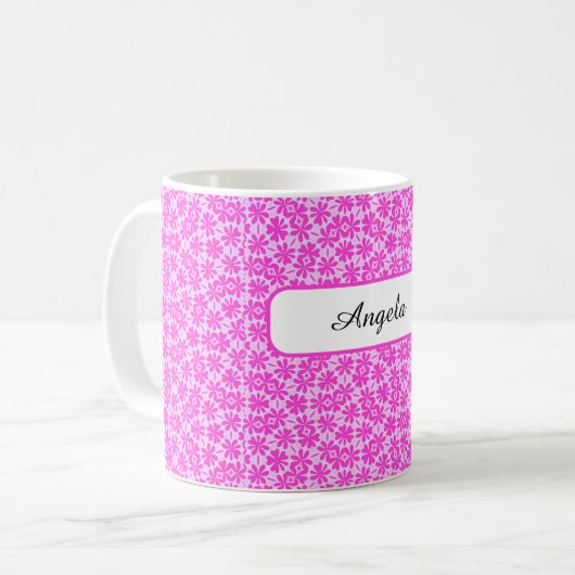 Mug Fuchsia Flowers (Devant gauche)