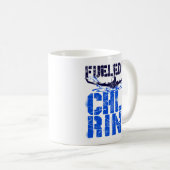 Mug Fueled by Chlorine Swimming Swimmer Pool (Devant droit)