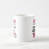 Mug Fueled by Coffee & Judo Funny Cool (Centre)