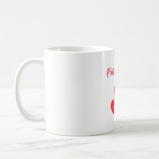 Mug Full of Love & Giggles Valentine (Gauche)