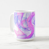 Mug Fumée Abstraite sur l'eau (Devant gauche)