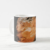 Mug Fumée orange et blanche (Devant gauche)