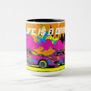 Mug Fumée-Out - Drague-Racing Cars