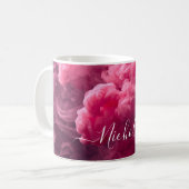 Mug Fumée Rose Personnalisée (Devant gauche)