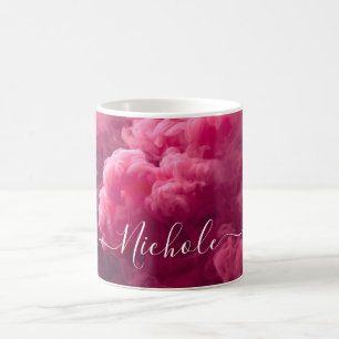Mug Fumée Rose Personnalisée