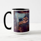 Mug Fumée tombée mais pas oubliée et drapeau déchiré (Gauche)