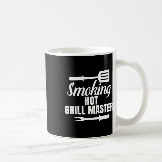 Mug Fumer Grill Chaud Master Barbecue King Queen Of Th (Droite)