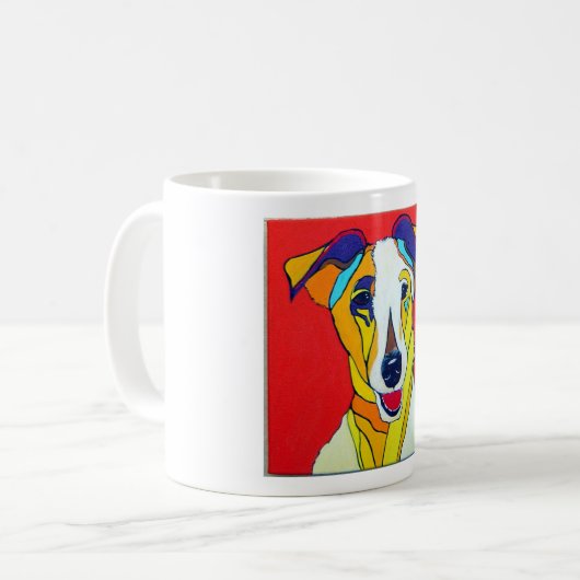 Mug Fumeur de renard (Devant gauche)