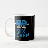 Mug Fun 67 Meme Six Seven Funny Science Teacher Period (Gauche)