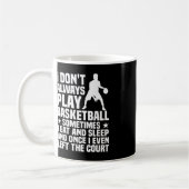 Mug Fun Basket-Ball Conception Pour Hommes Femmes Bask (Gauche)