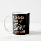 Mug Fun Beat Endometrial Cancer Dirige Le Monde Surviv (Gauche)