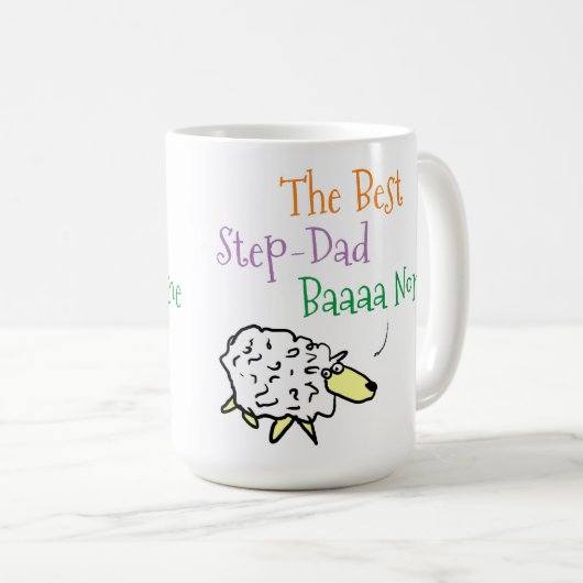 Mug Fun Best Step papa (Devant droit)