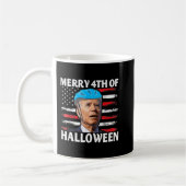 Mug Fun Biden Dazed Joyeux Juillet Joyeux Halloween Bi (Gauche)