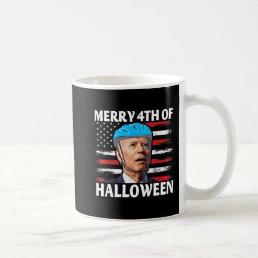 Mug Fun Biden Dazed Joyeux Juillet Joyeux Halloween Bi (Droite)