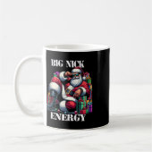 Mug Fun Big Nick Energy Fun Santa Claus Noël Noël Noël (Gauche)