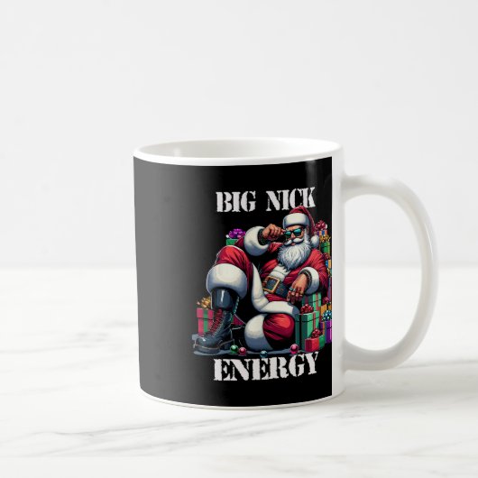 Mug Fun Big Nick Energy Fun Santa Claus Noël Noël Noël (Droite)