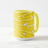 Mug Fun Bright Cute SUPER POP! Comic Book Pop Art Pun (Devant droit)