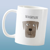 Mug Fun Chocolat Labrador Retriever Chien Personnalisé