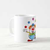 Mug Fun Circus Clown Jongler des balles (Devant gauche)
