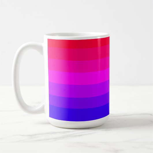 Mug Fun coloré Ombre Gradient (Gauche)