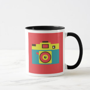 Mug Fun Colorful CMYK Lomo Photographe de caméra